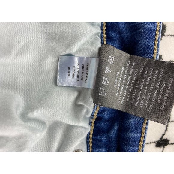 Torrid Women's Mid Rise Slim Fit Boot Jeans Size 18R Light Wash - Picture 7 of 8